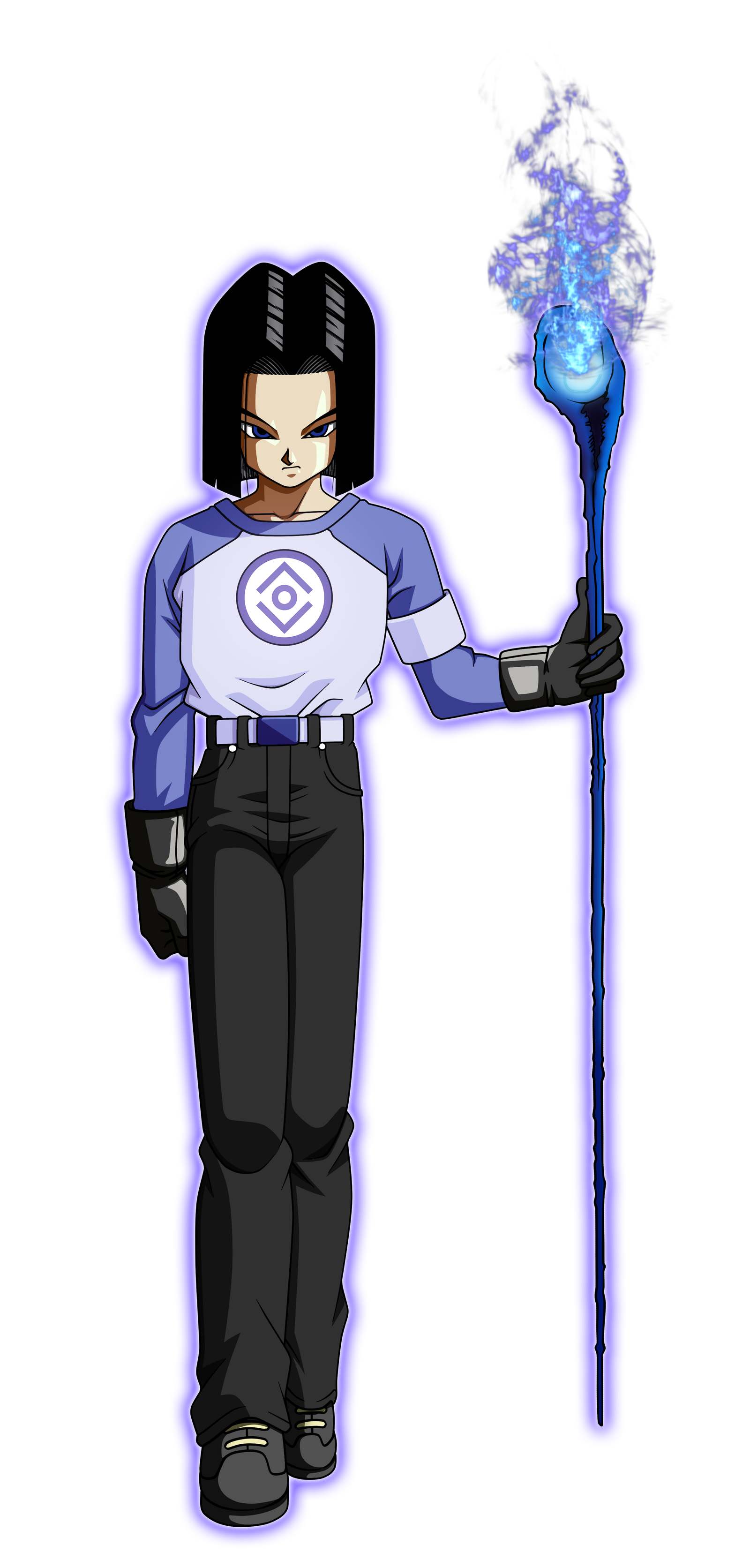 Android 17 Indigo Tribe by obsolete00 on DeviantArt