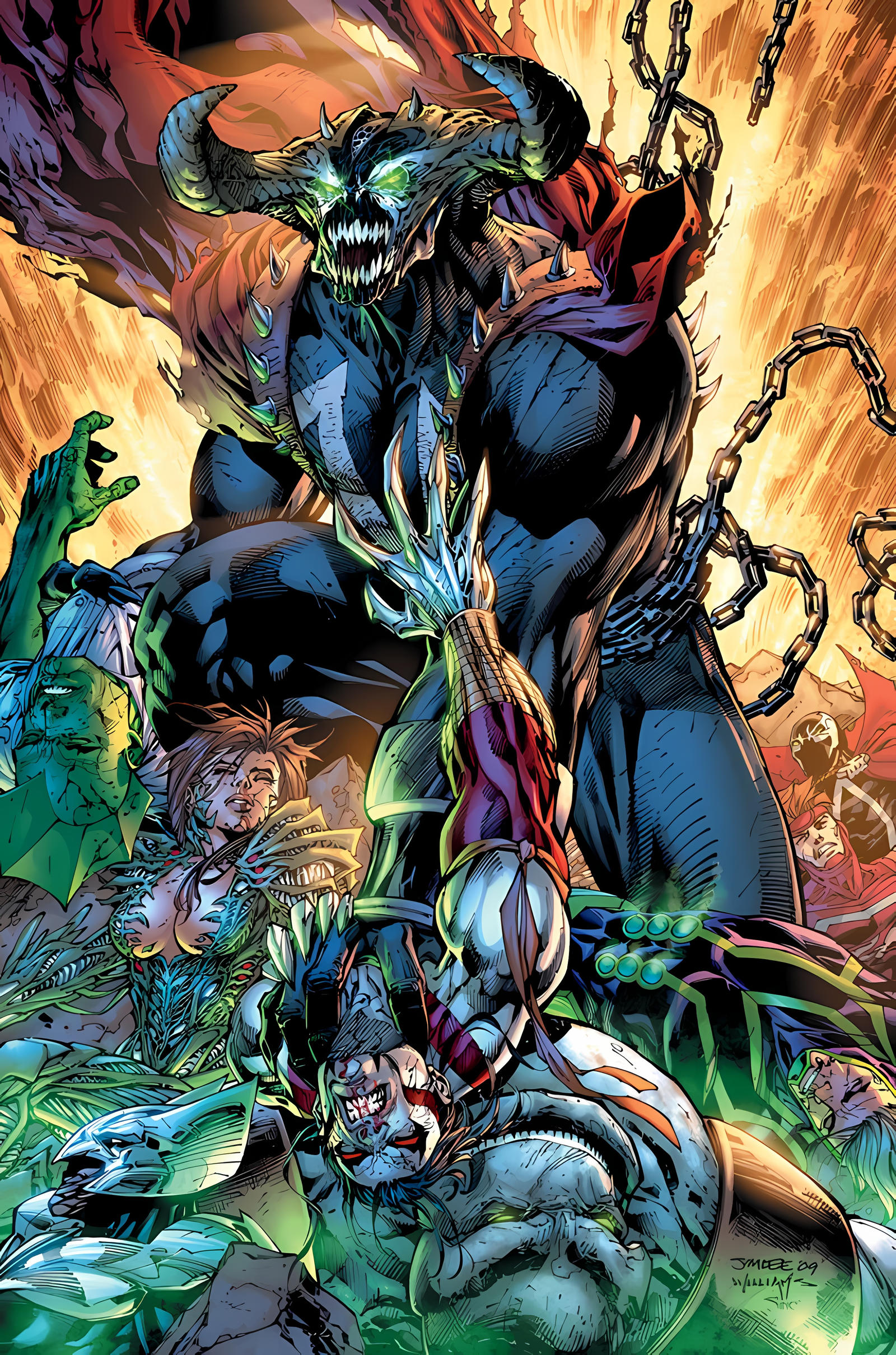 Spawn Illustrator Spawn AI Upscaled by obsolete00 on DeviantArt