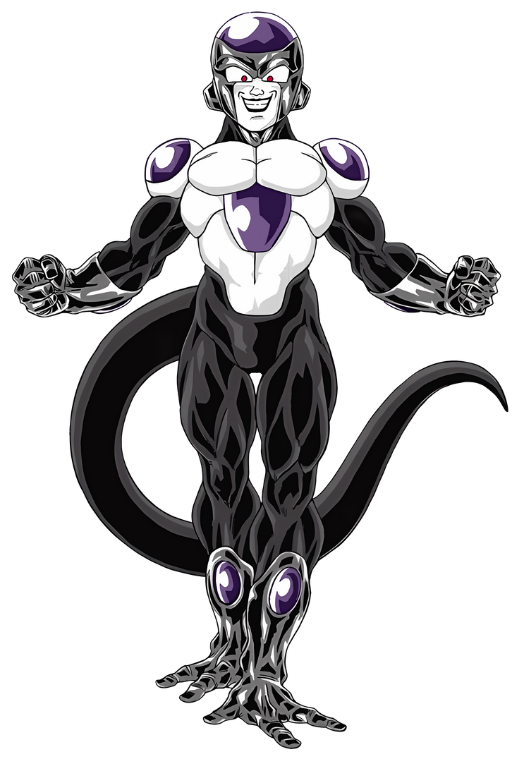 Black Frieza Manga Color AI Upscaled by obsolete00 on DeviantArt