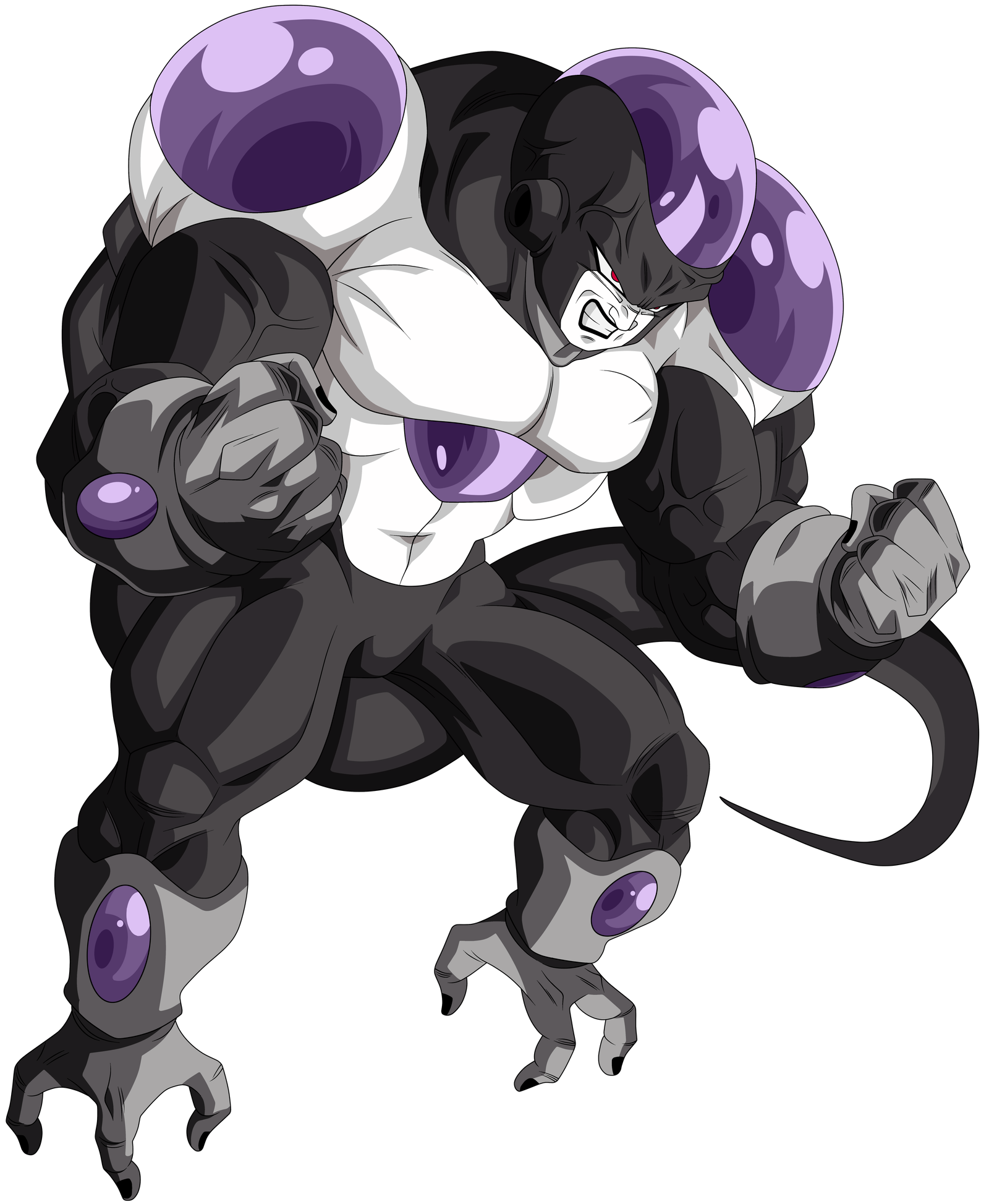 Black Frieza 100 by obsolete00 on DeviantArt