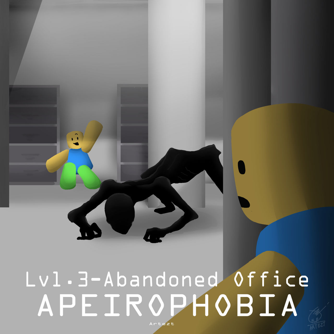 Apeirophobia (Roblox/Backrooms Fanart) by K1tsune-Art on DeviantArt