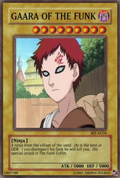 Gaara of the Funk card