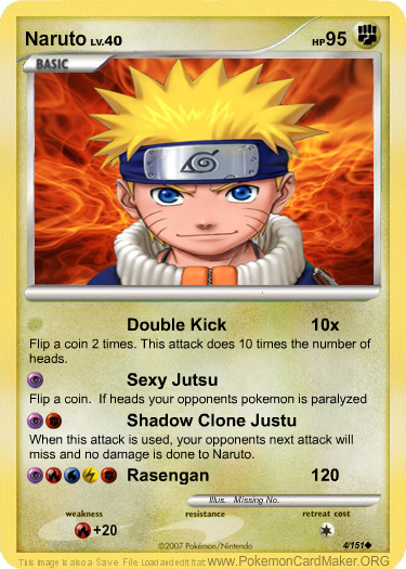 naruto pokemon cards Naruto Uzumaki UR Naruto Card Pokemon