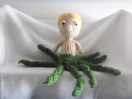 Octo!John- Sherlock BBC AU!Lock Amigurumi