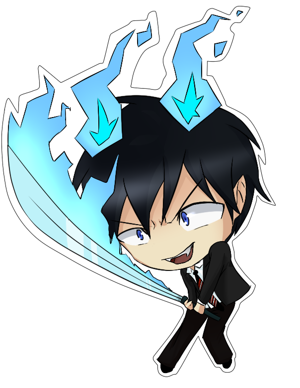 Rin sticker by ninetail-fox on DeviantArt
