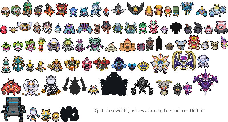 [SPRITE PROJECT] Pokemon Overworld (HGSS Style)