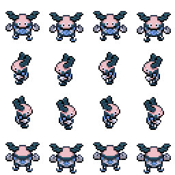 Galarian Mr. Mime - Sprite Overworld by Wolfang62 on DeviantArt