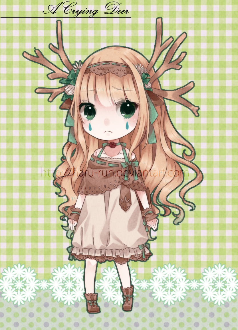 Adoptable 05 : .:A Crying Deer:. AUCTION CLOSED