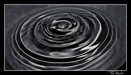 Water drop - Black Edition