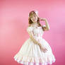 Autum swift Peach Lolita Dress