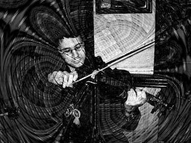 yan - violin, man, sound