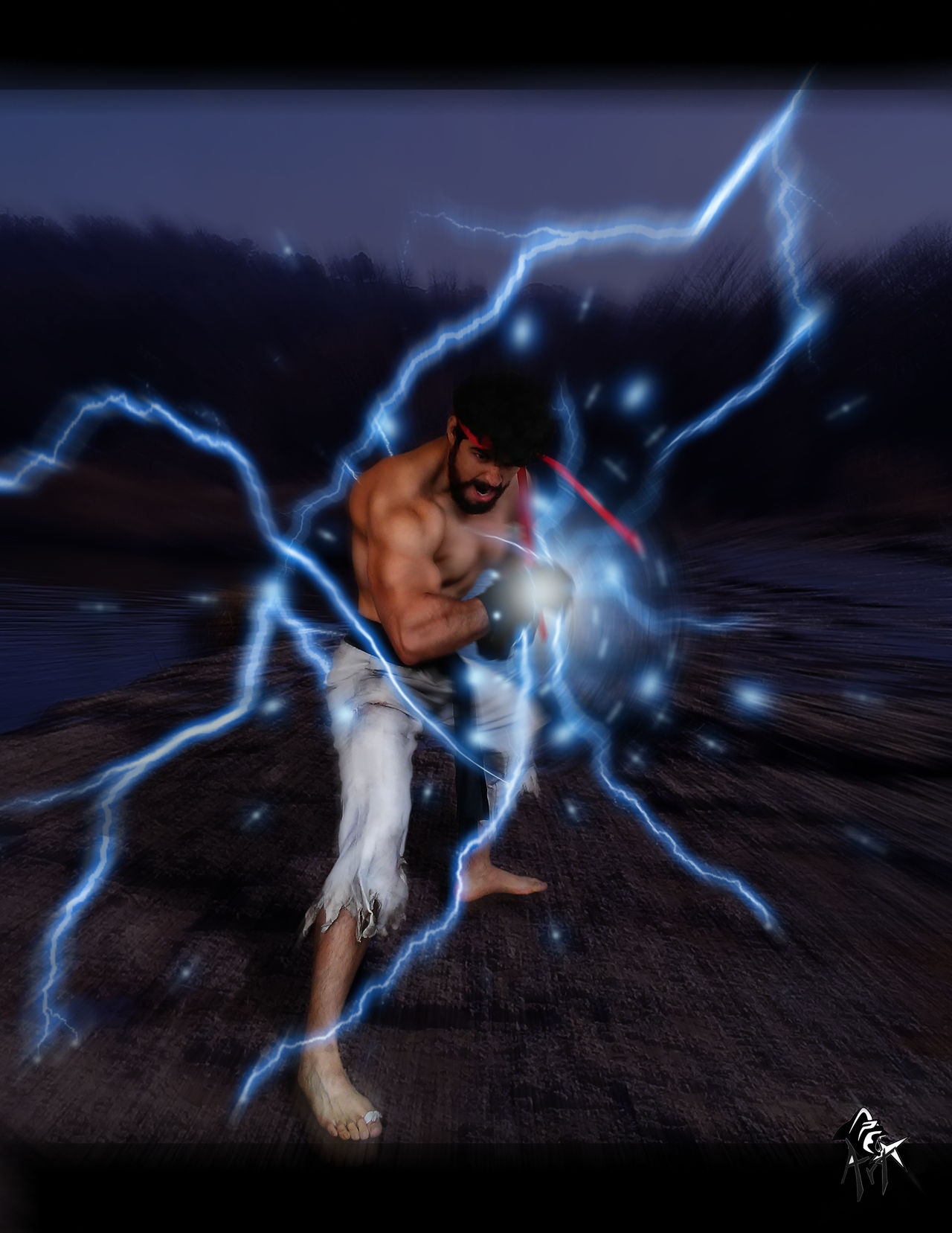 Charging up the Hadouken by victorious14l on DeviantArt