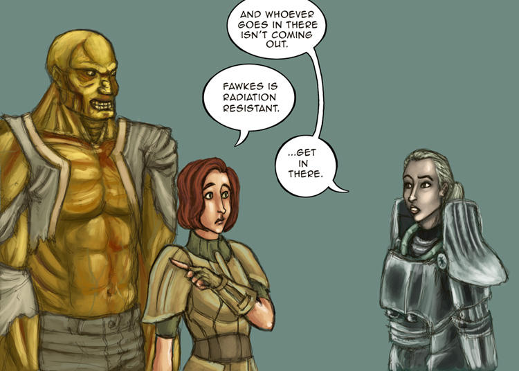 Fallout 3 Deviantart Fallout 3 - Spoilers: Ending by PhoenixFuryBane on DeviantArt