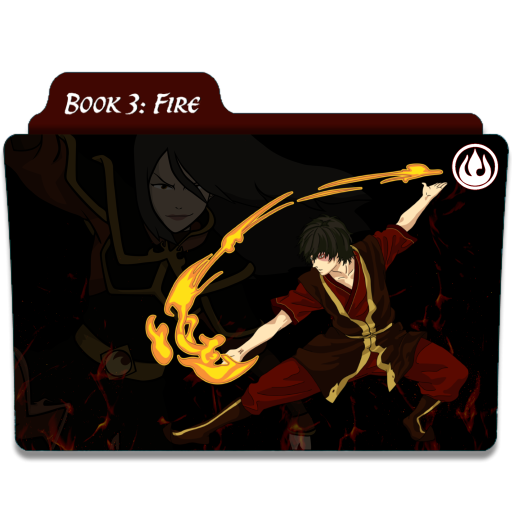 Avatar: The Last Airbender - Book 3: Fire Folder