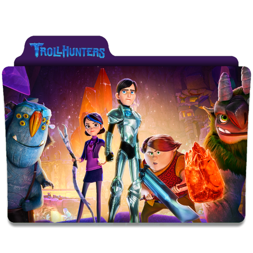 Trollhunters Folder Icon, Troll Hunters folder icon transparent background  PNG clipart