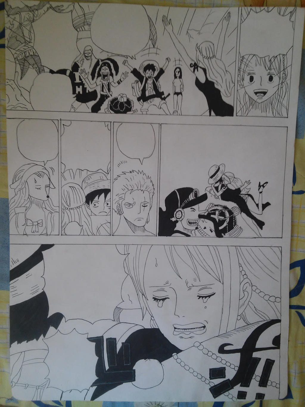 One Piece Chapter 806 Page Draw By Mydrawingyoutube On Deviantart One Piece Chapter 806 Page Draw By Mydrawingyoutube On Deviantart