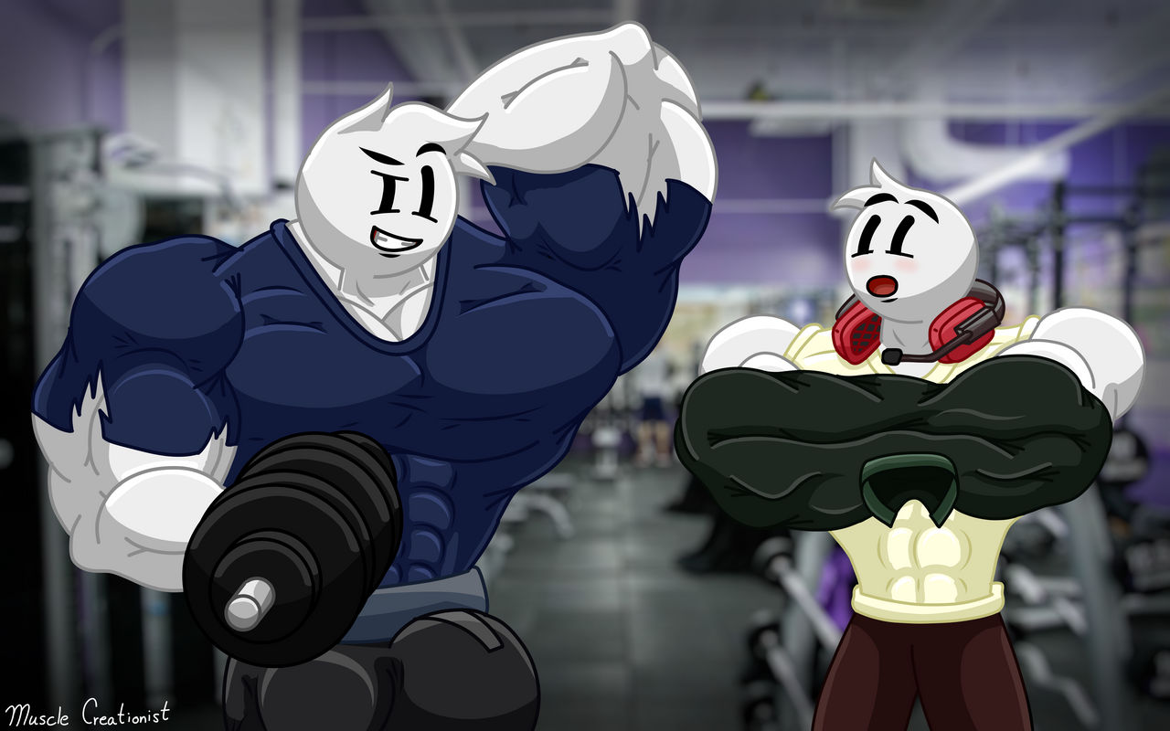 Gym Bro Math Gym Bros by MuscleCreationist on DeviantArt