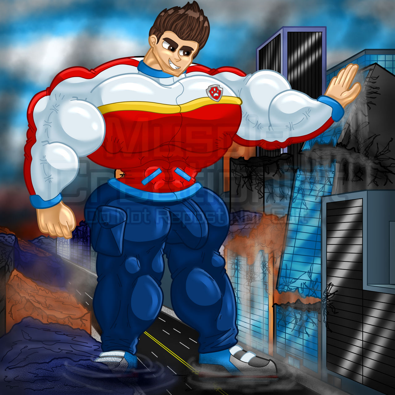 Muscle Destroyer Jacketed Destroyer by MuscleCreationist on DeviantArt