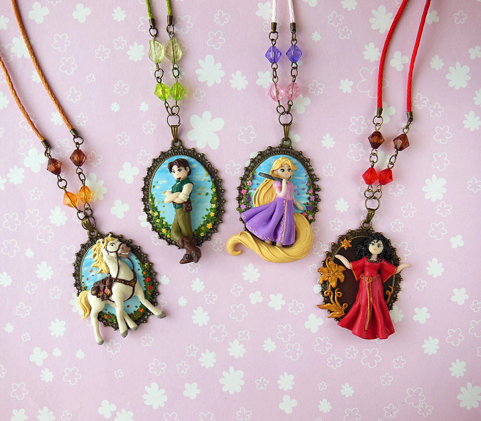 Tangled Cameo Collection by LittleBreeze on DeviantArt