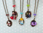 Alice in Wonderland Cameo Collection by LittleBreeze