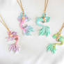 Pastel Mermaid Necklaces
