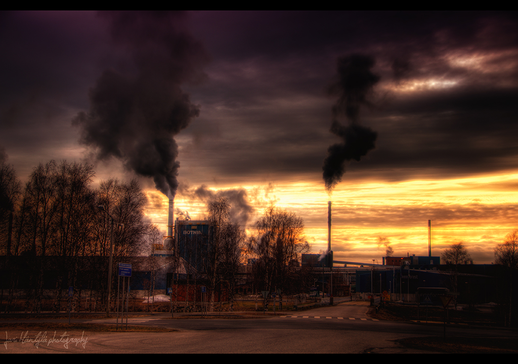 Making pulp in Kemi Finland