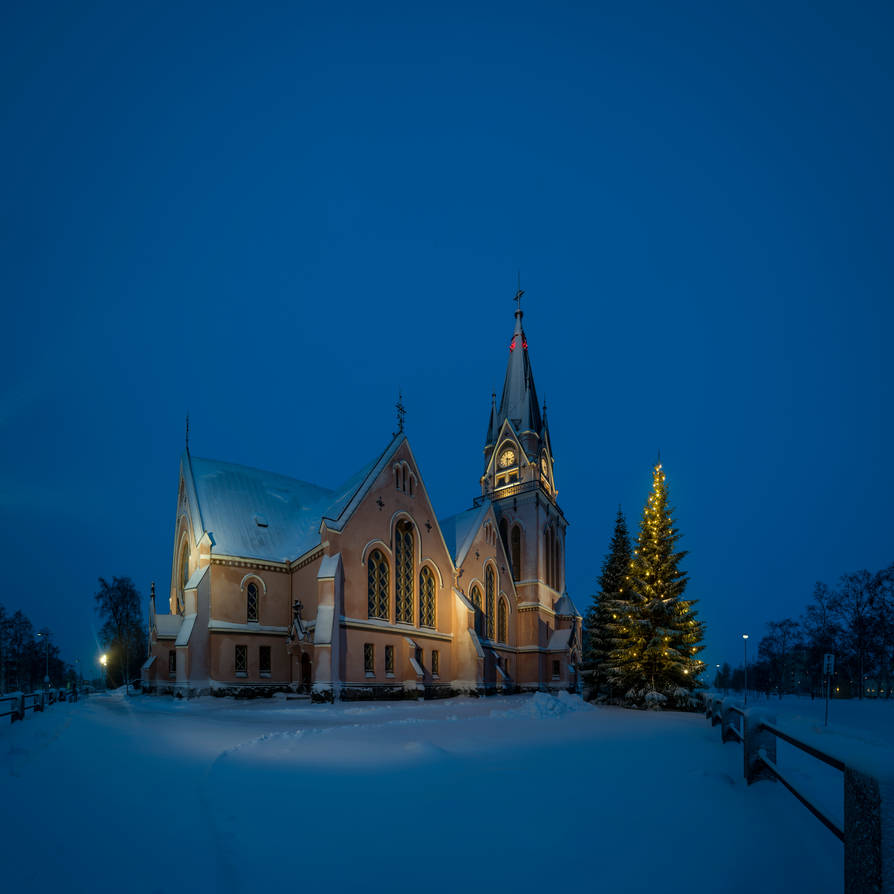 The Church of Kemi, Finland by wchild