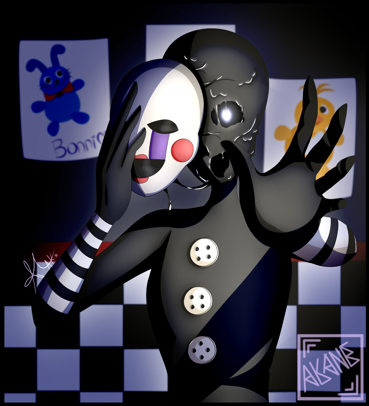 PUPPET - FNAF 2 by 4ka4kane on DeviantArt
