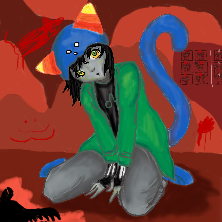 Zodiac Contest- Nepeta / homestuck challenge day 3