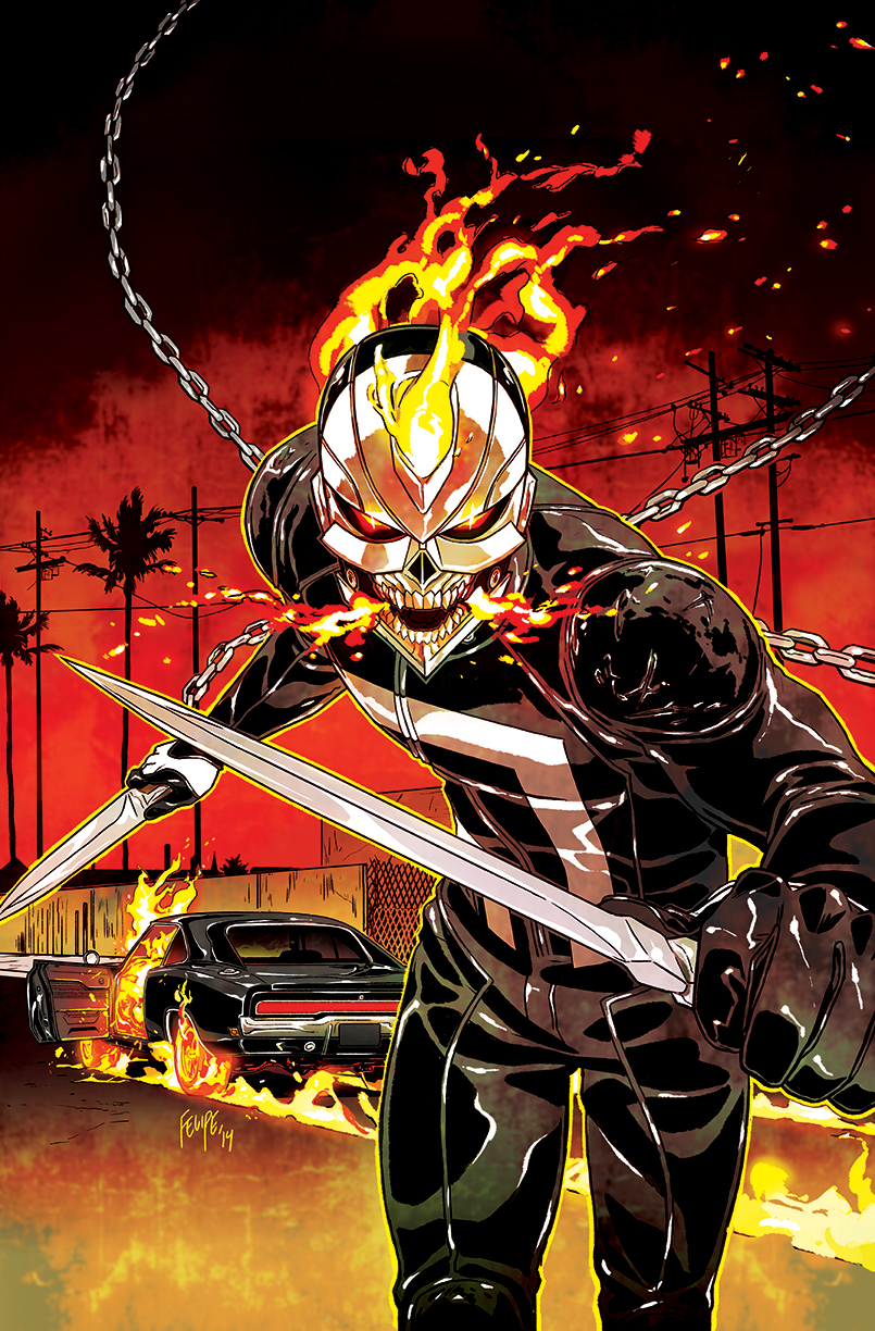 All New Ghost Rider 2 Cover Variant By Felipesmith On Deviantart