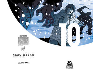 Snow Blind Cover (BOOM! Studios 10th Anniversary)