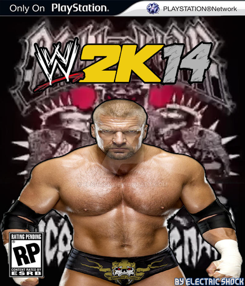 WWE 2K14 Cover Contest Triple H Entry by ELSHOCK on DeviantArt