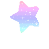 Large Pastel Star by socksyy