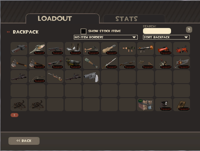 Tf2 Inventory My current items in tf2 by Kabutopskid on DeviantArt