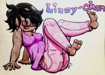 Lizzy-chan ~ Flailing Feet [Art Trade]