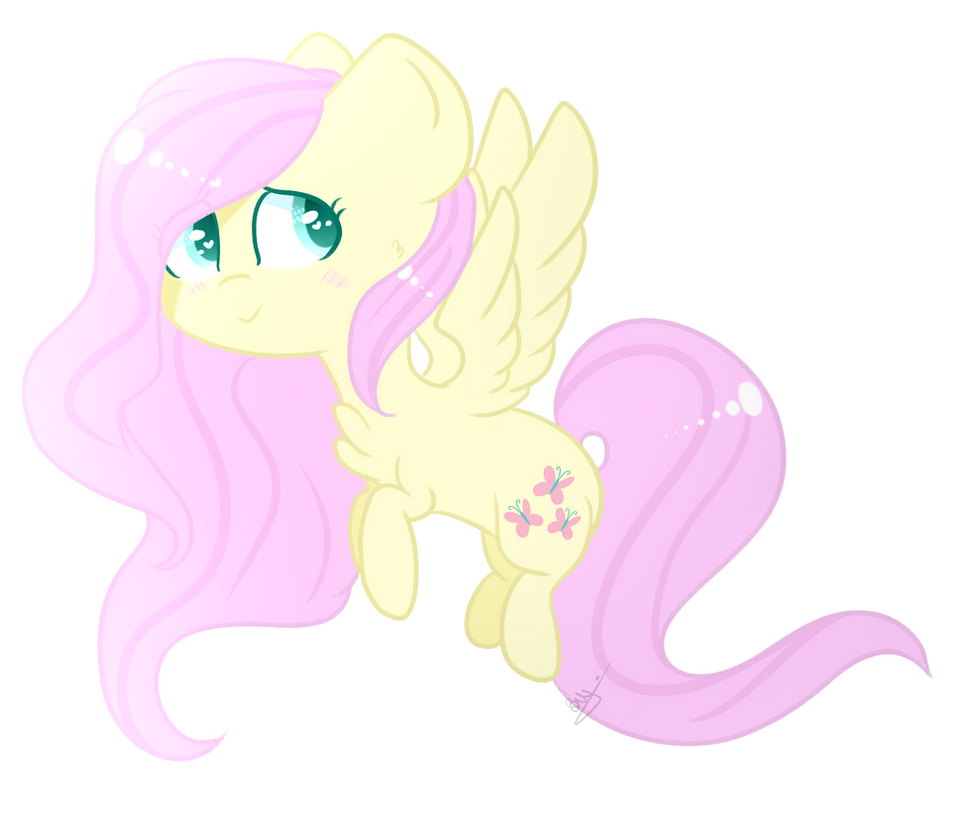 Flutterdaisy Fluttershy by bubblerai on DeviantArt