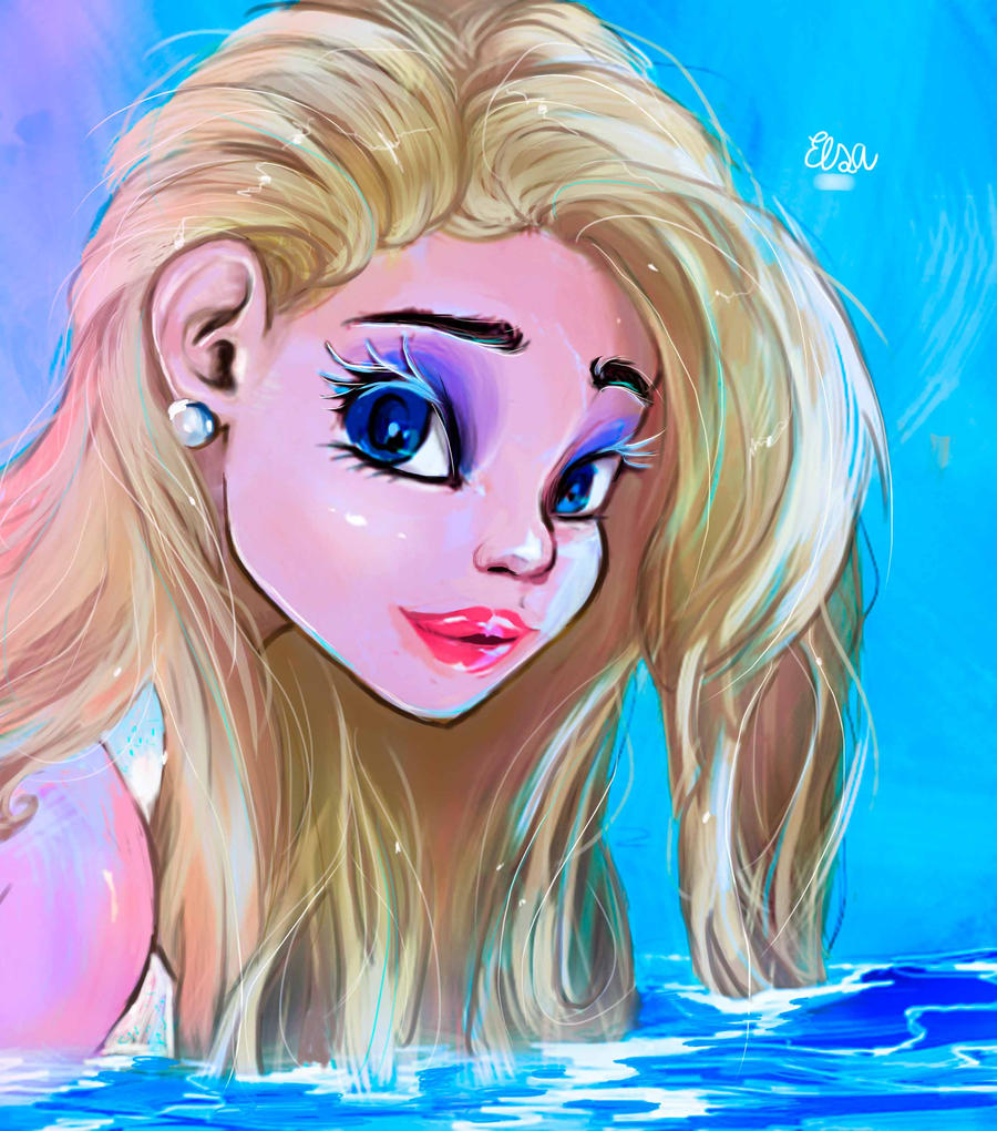 Elsa Speedpainting by Kiresoup on DeviantArt