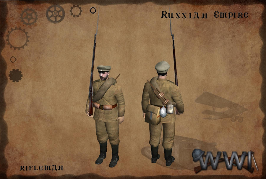 Russian WW1 rifleman by Volchonok1 on DeviantArt