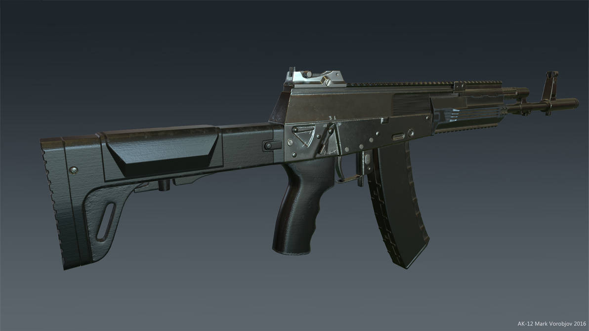 AK Alpha ak12. AK 12. 3d АК-12\. AK-12 3d model.