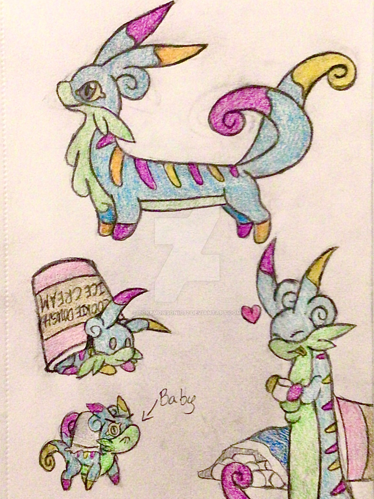 Deviantart Fidget Fidget the Snyail by PokemonSonic32 on DeviantArt