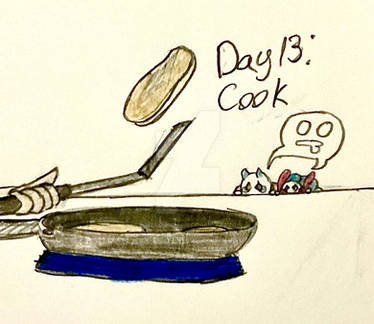 Bittymber Day 13: Cook