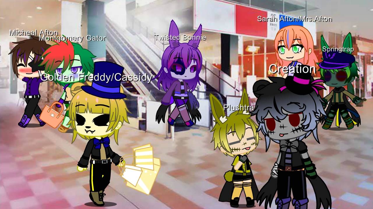 pic Charlie Fnaf Gacha Club the mall fnaf gacha club by
