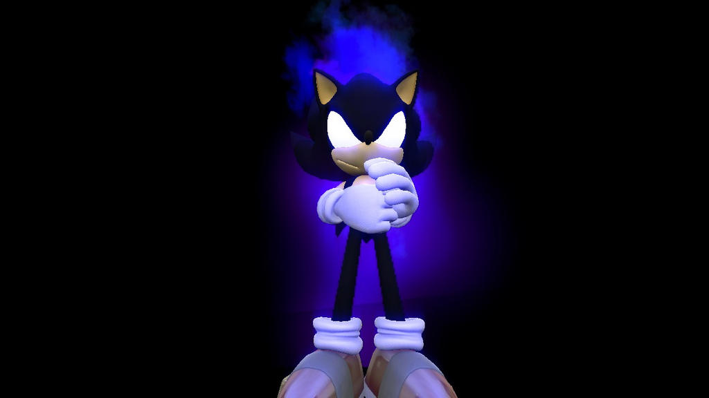 Dark Sonic Render:He is a master of the dark! by SonicOnBox on DeviantArt