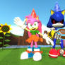 Amy and Metal Sonic 27th year