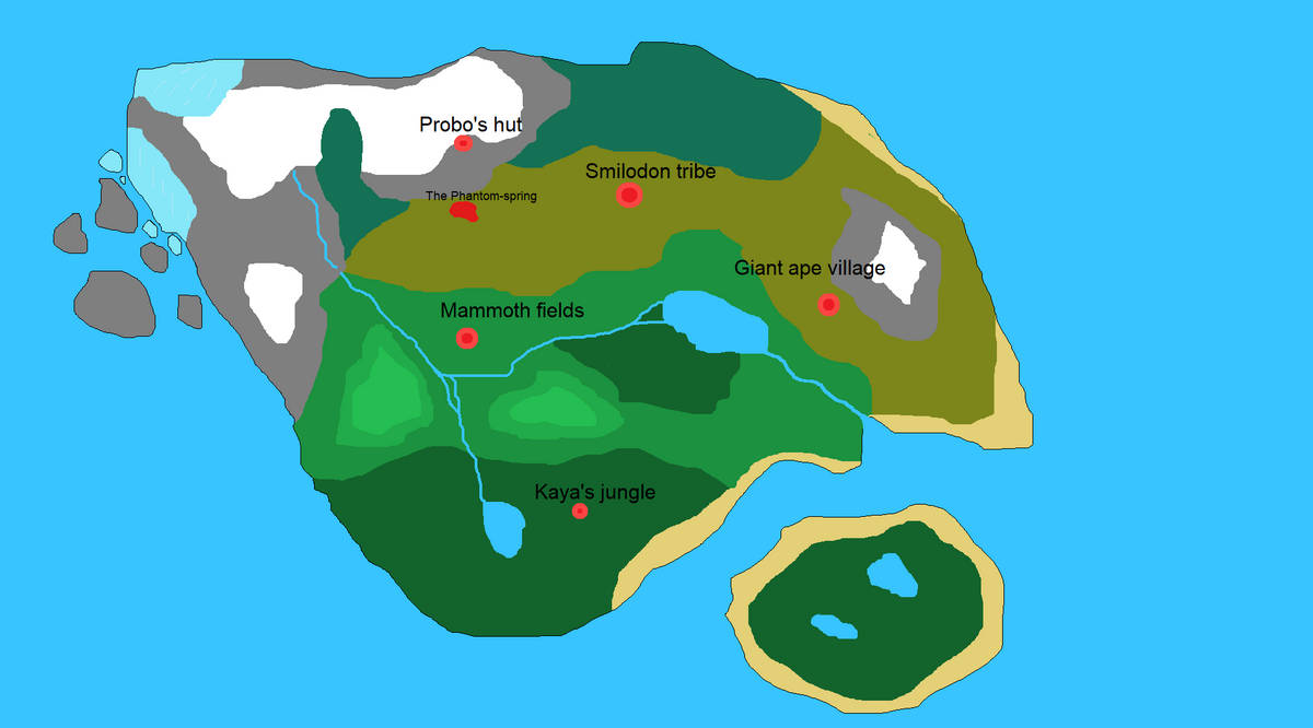 Cenozoic Islands map by CyotheLion on DeviantArt