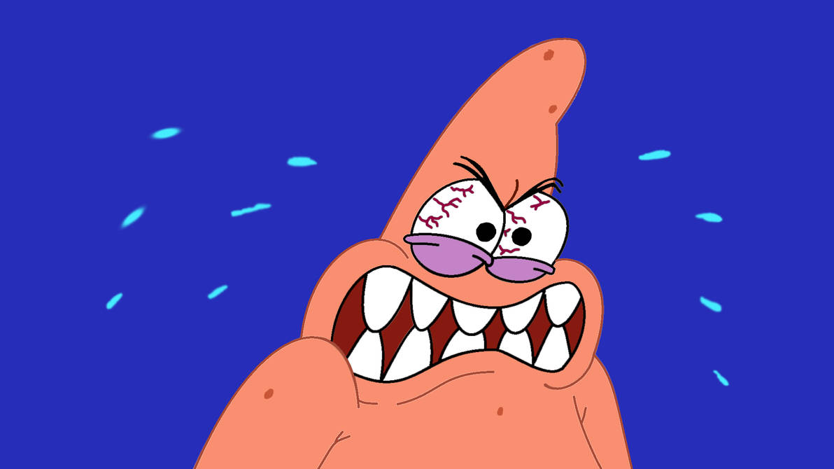 Angry Patrick Star by CyotheLion on DeviantArt