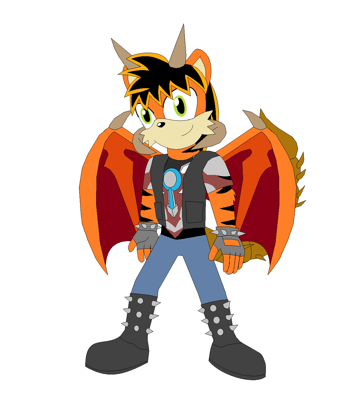 Mantacor Razorback Razor the Manticore by CyotheLion on DeviantArt