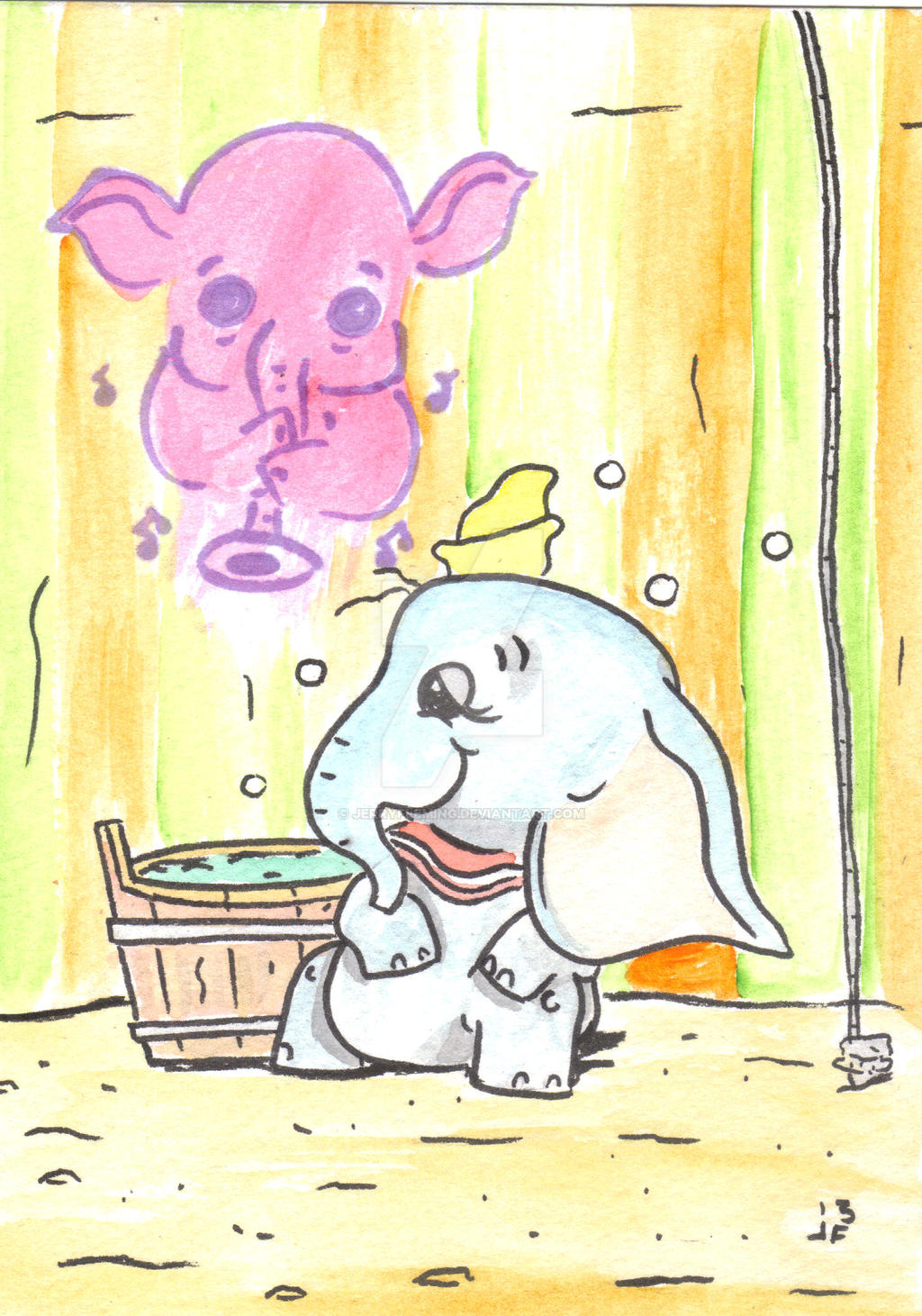 Drunk Dumbo by JerryFleming on DeviantArt