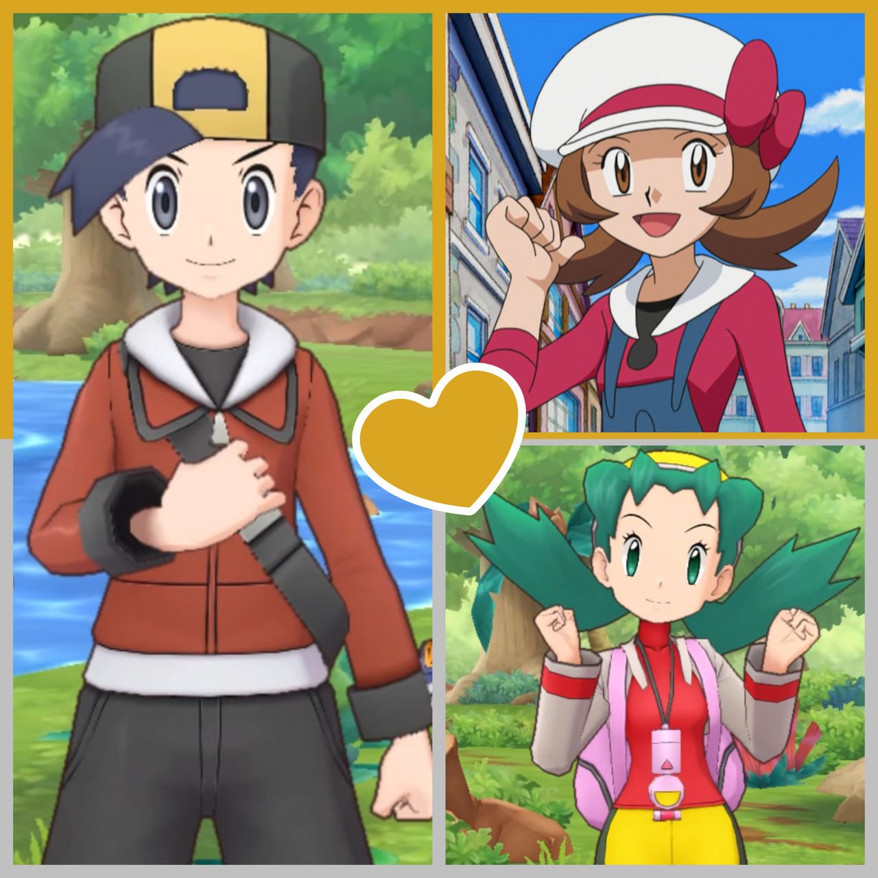 Two Perfect Girls for the Golden Boy? by PlusUltraCore on DeviantArt
