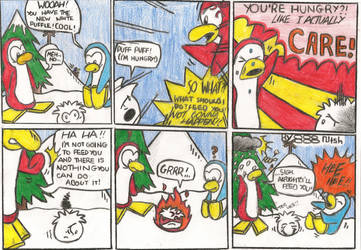 Club Penguin Comic:WhitePuffle